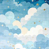 Bright Cheerful Nimbus Art(Blue)