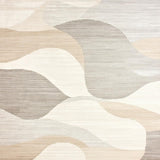 Sophisticated Textured Linear Motif(Beige)