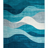 Contemporary Abstract Color Fusion(Blue)