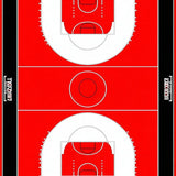 Energetic Red and Black Composition(Red)