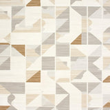 Ivory Dream Modern Geometric with Light Tones(Beige)