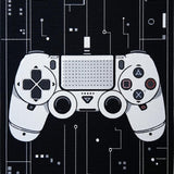 Edgy Monochrome Game Design(Black)