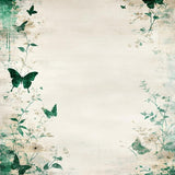 Elegant Neutral Botanical Motif(Beige)