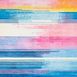 Artistic Watercolor Gradient Composition(Pink)