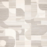 Abstract Cream Geometric(Beige)