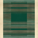 Geometric Ocean Inspired Tones(Green)