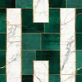 Striking Modern Trellis Design(Green)