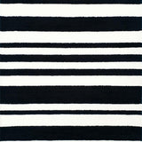 Ultra Soft Area Rug, Non Slip, Stain Resistant, Washable Area Rugs for Living Room, Bedroom, Transitional Geometric Line Art(Black)