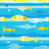 Ultra Soft Area Rug, Non Slip, Stain Resistant, Washable Area Rugs for Living Room, Bedroom, Joyful Underwater Scene in Soft Hues(Blue)