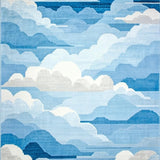 Enchanting Youthful Sky(Blue)