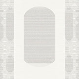Airy Light Toned Geometric Arrangement(Beige)