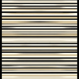 Black and Beige Striped Area with Chic Geometric for Decor(Beige)