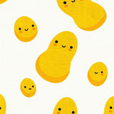 Ultra Soft Area Rug, Non Slip, Stain Resistant, Washable Area Rugs for Living Room, Bedroom, Cute Decorative Egg Shape(Yellow)