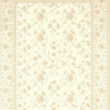 Ultra Soft Area Rug, Non Slip, Stain Resistant, Washable Area Rugs for Living Room, Bedroom, Artisanal Beige Bloom Area Harmonious Floral Scroll(Beige)