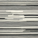 Ultra Soft Area Rug, Non Slip, Stain Resistant, Washable Area Rugs for Living Room, Bedroom, Monochrome Maze: Graphic Stripe Woven Accent Rug for Entry(Black)