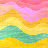 Artistic Blended Color Composition(Pink)