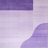 Ultra Soft Area Rug, Non Slip, Stain Resistant, Washable Area Rugs for Living Room, Bedroom, Trendy Solid Color Minimalism(Purple)