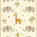 Ultra Soft Area Rug, Non Slip, Stain Resistant, Washable Area Rugs for Living Room, Bedroom, Whimsical Springtime Animal Patterns(Beige)
