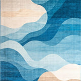 Dynamic Modern Textured Illusion(Beige)