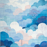 Contemporary Floating Nimbus(Blue)