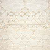 Ultra Soft Area Rug, Non Slip, Stain Resistant, Washable Area Rugs for Living Room, Bedroom, Weatherproof Balcony Performance Area Coastal Diamond Beige Motif(Beige)