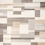 Ultra Soft Area Rug, Non Slip, Stain Resistant, Washable Area Rugs for Living Room, Bedroom, Elegant Neutral Toned Abstract Design(Beige)