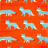 Fun and Energetic Wildlife Motif(Red)