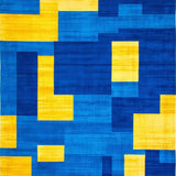 Sleek Modern Artistic Expression(Blue)