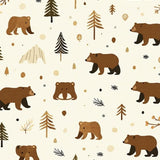 Warm Inviting Bear Graphic Style(Beige)