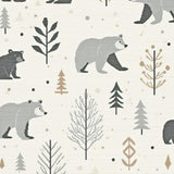 Ultra Soft Area Rug, Non Slip, Stain Resistant, Washable Area Rugs for Living Room, Bedroom, Charming Woodland Animal Aesthetic(Beige)