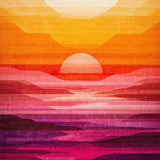 Ultra Soft Area Rug, Non Slip, Stain Resistant, Washable Area Rugs for Living Room, Bedroom, Surfboard Patterned Floor Rug Beach Vibes & Summer Decor Washable(Orange)