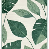 Fresh Botanical Patterned Mat(Green)