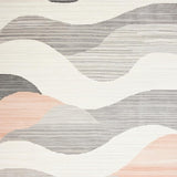 Contemporary Earthy Geometric Arrangement(Gray)