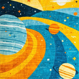 Cosmic Alphabetical Playful Circle(Yellow)