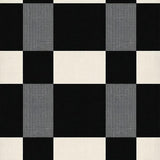 Contemporary Striped Contrast Motif(Black)