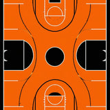 Ultra Soft Area Rug, Non Slip, Stain Resistant, Washable Area Rugs for Living Room, Bedroom, Engaging Vibrant Athletic Visual Style(Orange)