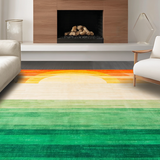 Eco Friendly Earthy Rainbow Motif(Yellow)