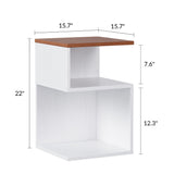 ODIKA Tokyo S Minimalist 3 Tier End Table