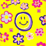 Eclectic Iridescent Petal Art(Yellow)