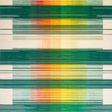 Vivid Modern Splashing Shapes(Green)