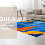 Dynamic Colorful Linear Composition(Blue)