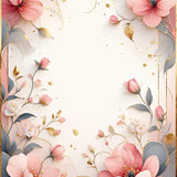 Lush Circular Flower Concept(Pink)