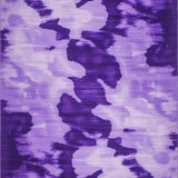 Ultra Soft Area Rug, Non Slip, Stain Resistant, Washable Area Rugs for Living Room, Bedroom, Whimsical Tie-Dyed Dreamscape(Purple)
