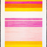 Delightful Textured Rainbow Style(Pink)