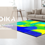 Lively Abstract Spiral Arrangement(Blue)