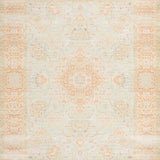 Ultra Soft Area Rug, Non Slip, Stain Resistant, Washable Area Rugs for Living Room, Bedroom, Boho Chic Medallion Natural & Beige Tones(Ivory)