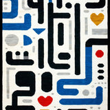 Contemporary Irregular Shape Decor(Blue)
