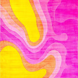 Ultra Soft Area Rug, Non Slip, Stain Resistant, Washable Area Rugs for Living Room, Bedroom, Sunny Cheerful Watercolor Style(Yellow)