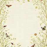 Elegant Botanical Nature Fusion(Beige)