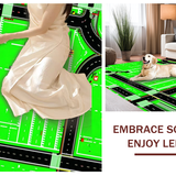 Whimsical Race Track Playground Style(Green)